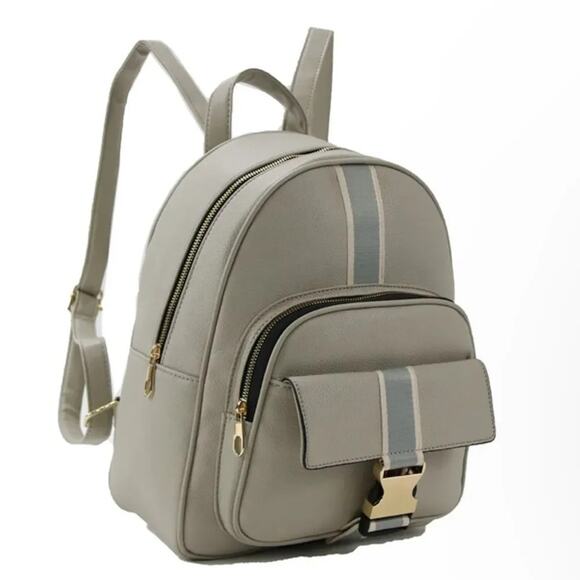 Backpack Purses in Blush Pink, Gray Blue, or Black Red, New with Tag main image 6